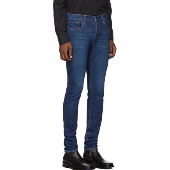 NWOT MOUSSY Vintage Deemston Skinny Jean in Dark Blue - Picture 4 of 7